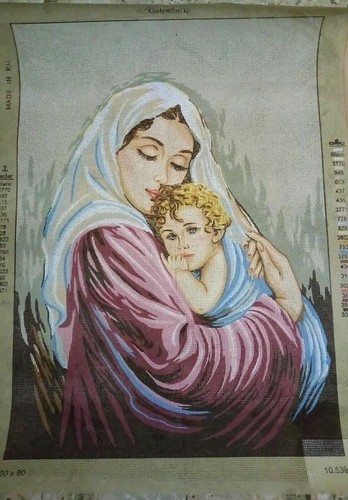 Tela mezzo punto - mezzo, gobelin
