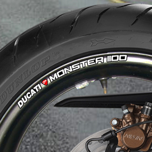 Adesivi cerchi ruota - adesivi, ducati