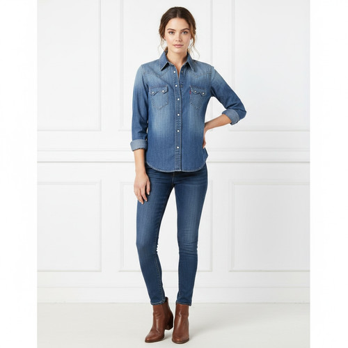 Camicia jeans vintage anni - di,
