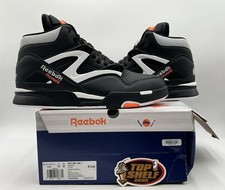 Nuova pompa Reebok Omni Zone 2 DEE marrone nero arancione 2025 taglia 12 retrò autentica