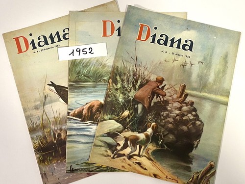 Lotto riviste caccia - 3, diana