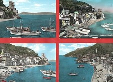 CETARA- LOTTO D 4 CARTOLINE D'EPOCA VIAGGIATE -SALERNO -vedi foto e descrizione