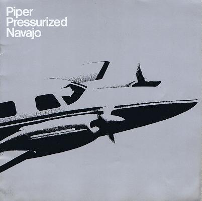 Brochure depliant aereo - brochure, piper