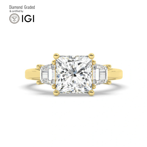 Anello principessa diamante - principessa,