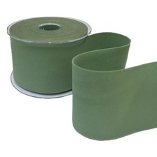 Nastro in VELLUTO DOPPIO 70 mm x 10 metri Colore 19 VERDE SALVIA 14XU