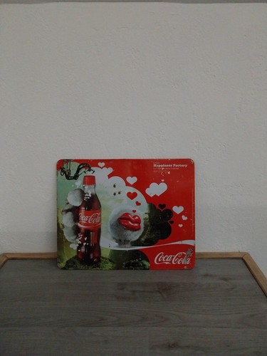 Insegna lamiera cocacola - in,