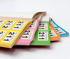 6 Libri da 1-1000 Biglietti