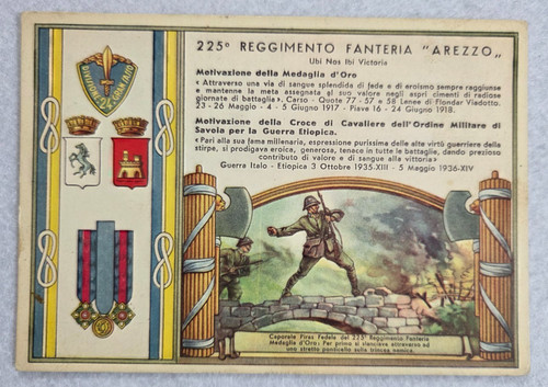 Cartolina reggimentali - cartolina,