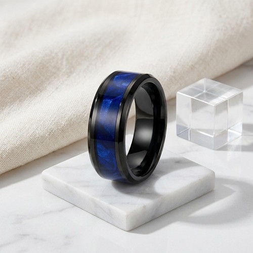 Anello moda 8mm uomo donna - moda,