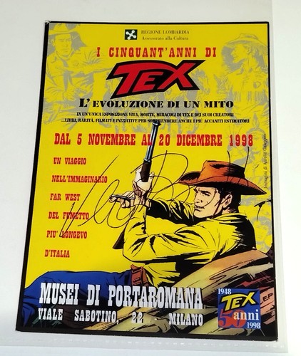Autografo sergio bonelli 1998 - sergio,