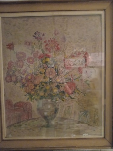 Grande antico dipinto - grande,