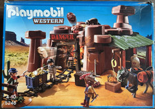 PLAYMOBIL  5246 WESTERN MINIERA D'ORO LOTTO USATO