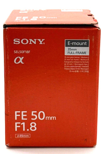 Sony 50mm 8 sel50f18f - sony, f/1.8