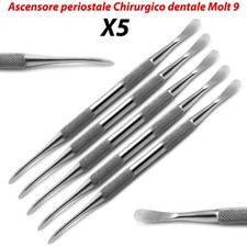 Elevatore Periostale Scollaperiostio Molt 9 Impianti Dentali Rialzo del Seno 5pz