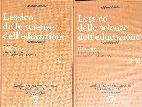 Lessico delle scienze - lessico,