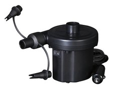 POMPA ELETTRICA 12 VOLT IDEALE MATERASSINI - GONFIA E SGONFIA CON 3 ADATTATORI