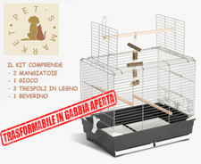 IVONNE Gabbia Voliera Chiusa o
