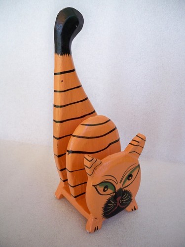 Gatto legno etnico - in,