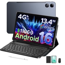 DOOGEE Tab G6 Max Android 16 tablet 13,4 pollici 32 GB + 256 GB 11000 mAh tablet 4G set