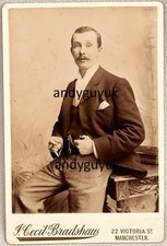 CABINET CARD HANDSOME MAN