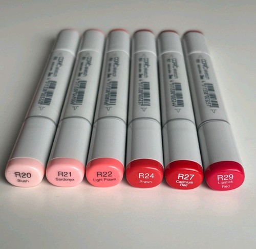 Copic sketch rosso rosa - rosso,