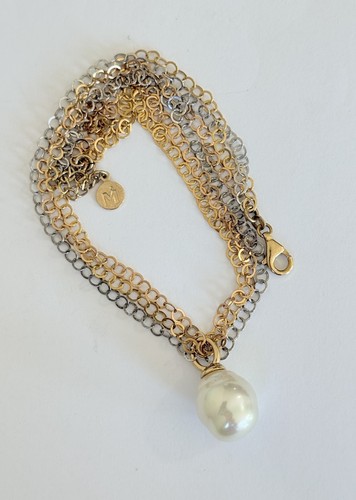 Collana catena maglia argento