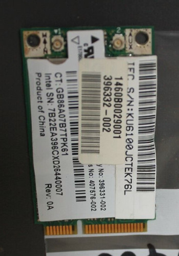 Carte wifi intel pro wm3945bg - carte,