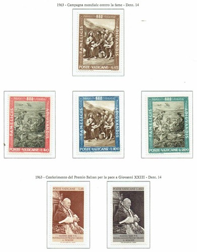 Vaticano 1963 annata completa - vaticano,