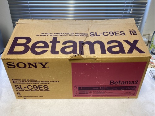 Sony c9es betamax - sl-c9es, recorder