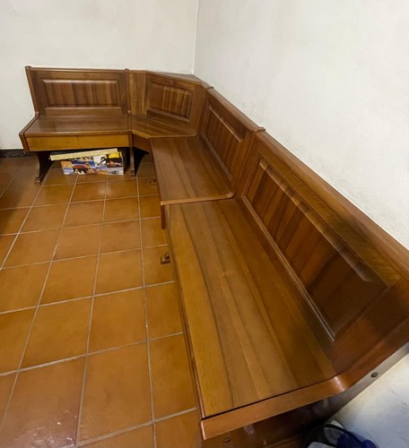 Cassapanca angolare legno - angolare,
