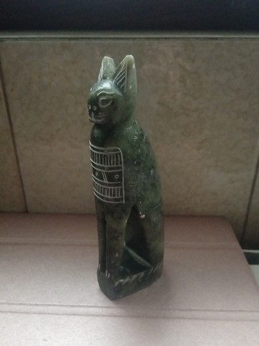 Gatto statuina egiziana - statuina,