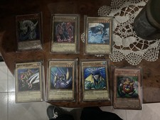 Lotto 7 carte Yu-Gi-Oh!  con Time Wizard e Cyber Drago Zwei – edizione italiana