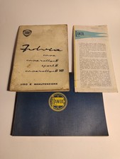 Lancia Fulvia Sport Zagato Coupé Rallye 1.3 HF 1967 Uso Manutenz+Guida+opuscolo