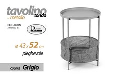 Tavolo tavolino tondo con - tavolino,