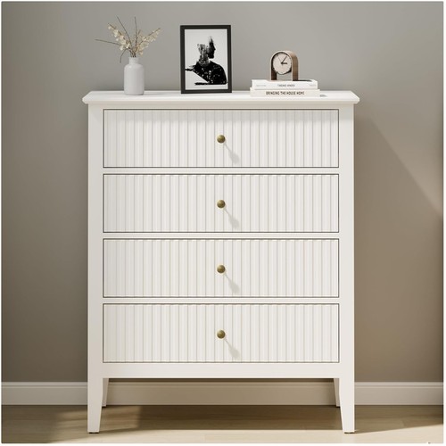 Comò elegante bianco - , con