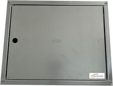 Sportello Contatore Acqua Zincato con Serratura e Chiave varie misure