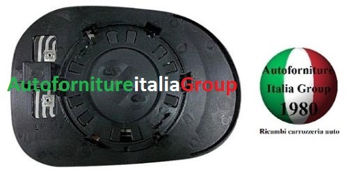 Piastra specchio retrovisore - piastra,