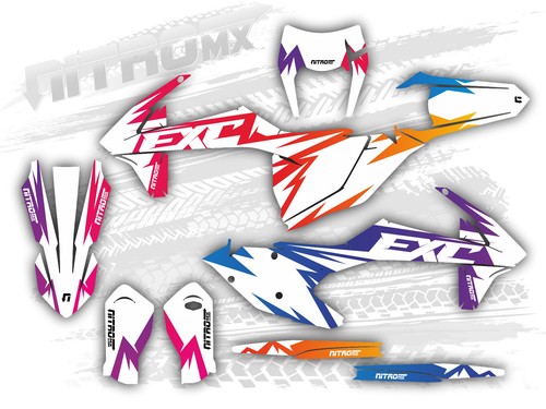 Kit grafica adatto - ktm, exc