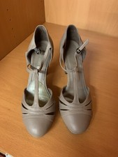 Decollete Mary Jane Donna Tacco 7 Cm Mauro Leone Beige Tortora