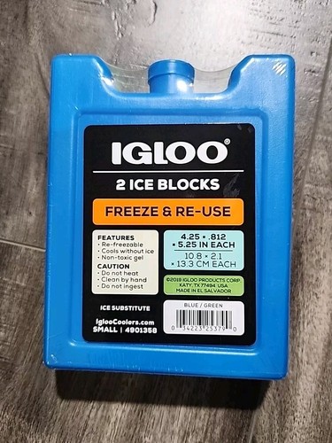 Igloo refreezable ice block - ice,