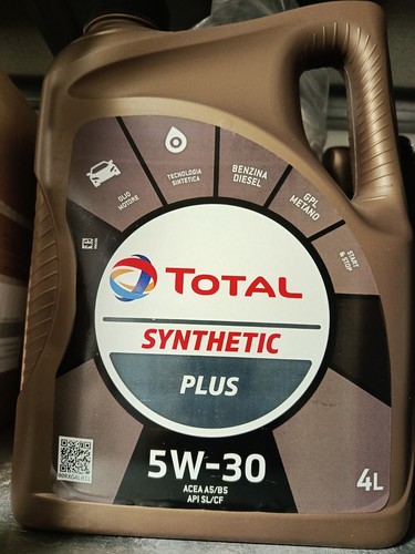 Olio 5w30 total 4lt - olio,