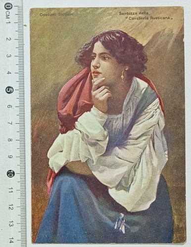 42953 315 cartolina costumi - cartolina,