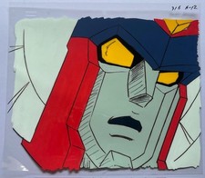 TRIDER G7 ANIME CEL & DOUGA ROBOT CHOGOKIN G 7 TAVOLA ORIGINALE ART JAPAN 1980