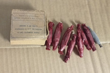 8 VECCHI COMPONENTI PER LINEE TELEFONICHE CAMPALI GENIO MILITARE ESERCITO