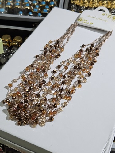 Collana swarovski multicolori - collana,