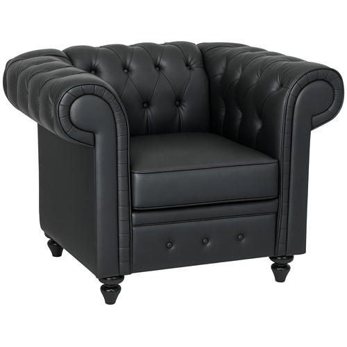 Homcom poltrona salotto - homcom, da