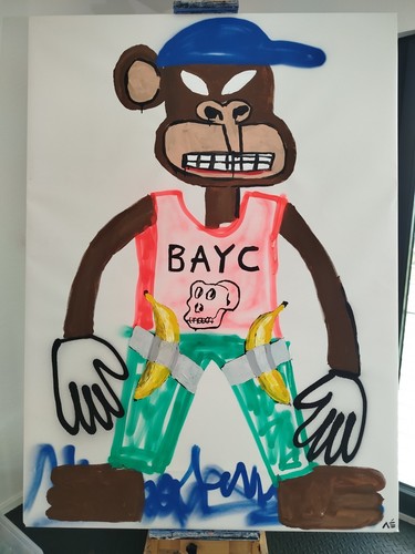 Quadro bored ape yacht - ape,