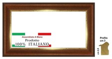 Cornice noce arte povera