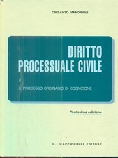 Diritto processuale civile - processuale,