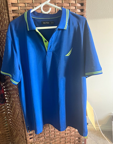 Polo uomo nautica blu - blu, tinta